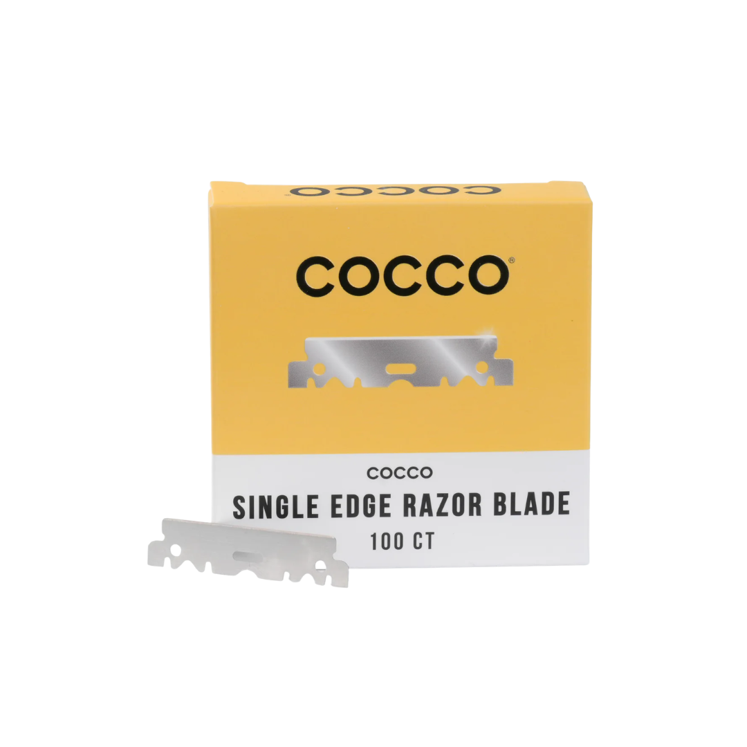 Cocco Premium Swedish Steel Blades - Ножчета за Бръснач 100 Броя