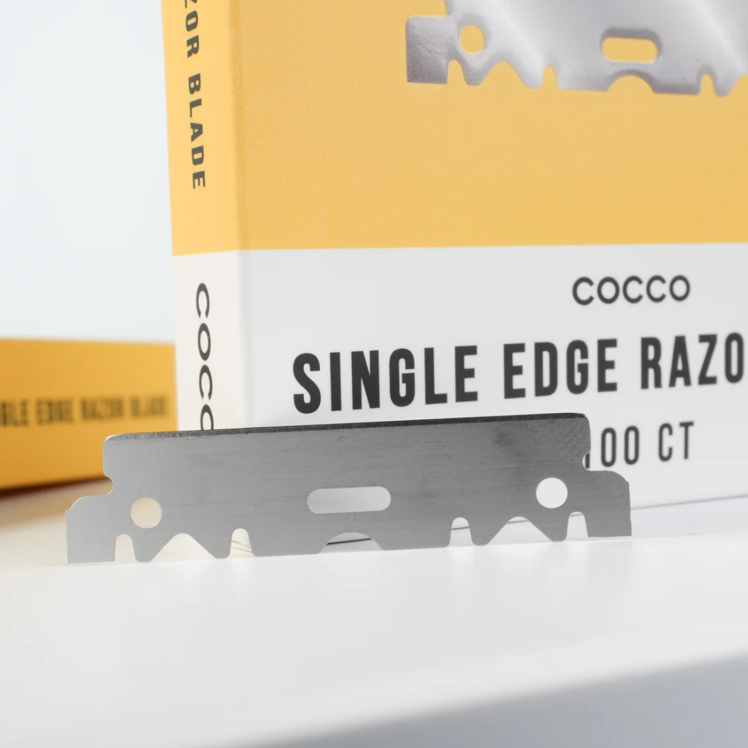 Cocco Premium Swedish Steel Blades - Ножчета за Бръснач 100 Броя