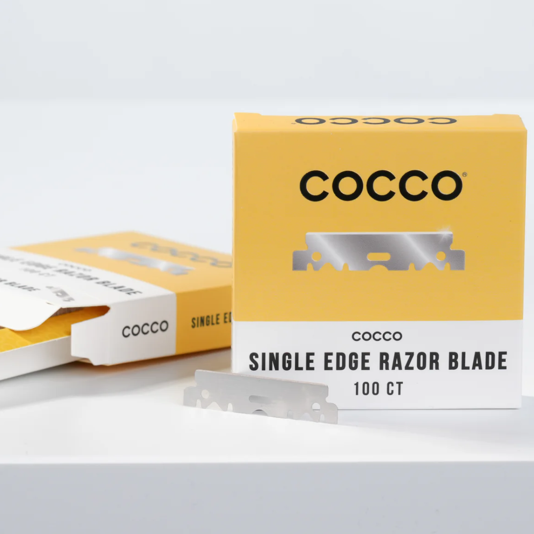 Cocco Premium Swedish Steel Blades - Ножчета за Бръснач 100 Броя