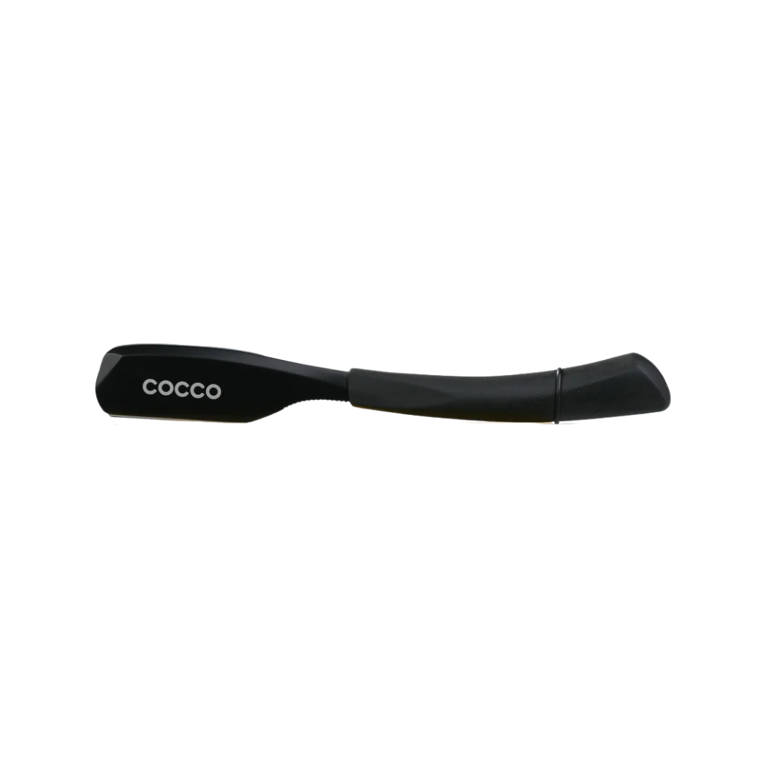 Cocco T15 Бръснач с Право Рамо - Straight Edge Razor, Черен Мат