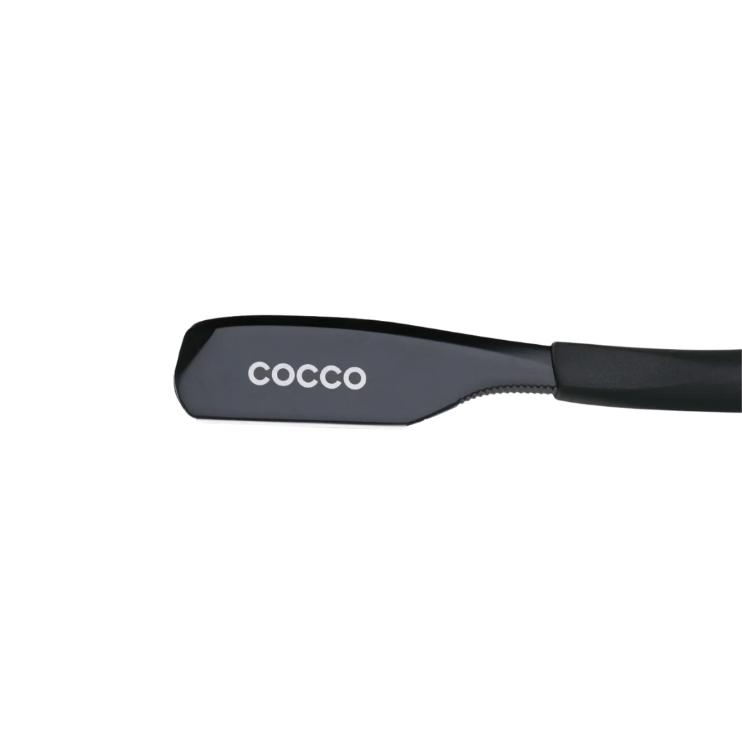 Cocco T15 Бръснач с Право Рамо - Straight Edge Razor, Черен Мат