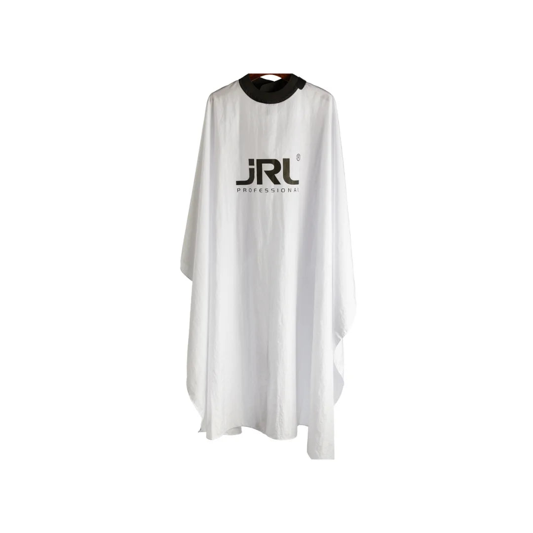 JRL Premium Styling Cape - Бяла пелерина с гумирана яка