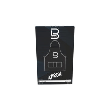 LEVEL3 Apron Black - Черна Работна Престилка с Джобове и Лого