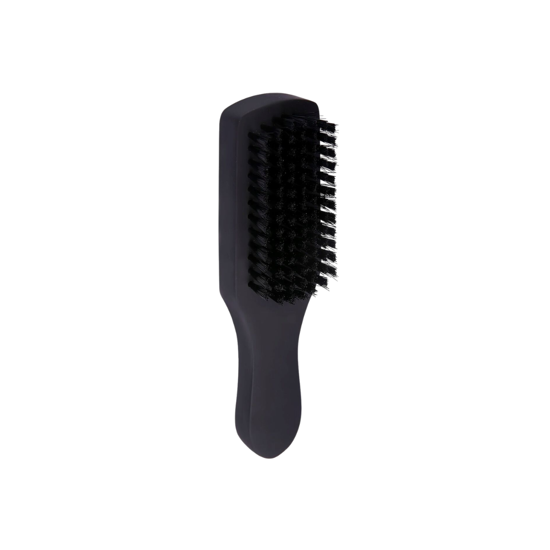 LEVEL3 Club Brush - Широка Fade Четка с Къса Дървена Дръжка
