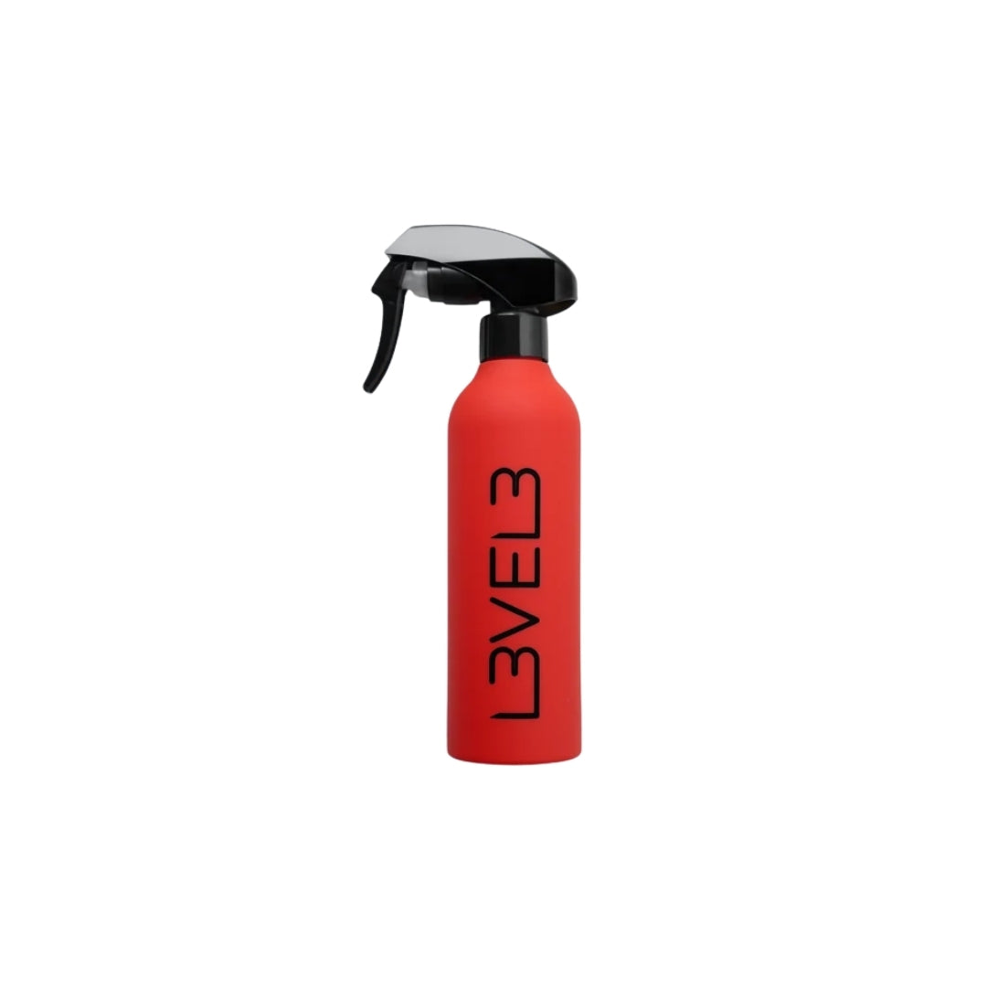 LEVEL3 Rubberized Spray Bottle - Гумиран Пулверизатор за Вода с Лого