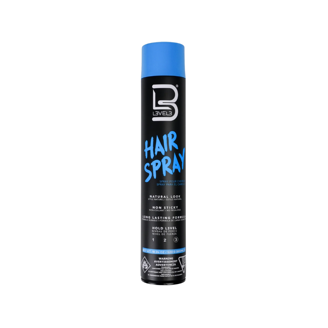 LEVEL3 Hair Spray - Лак за Коса за Обем със Силна Фиксация