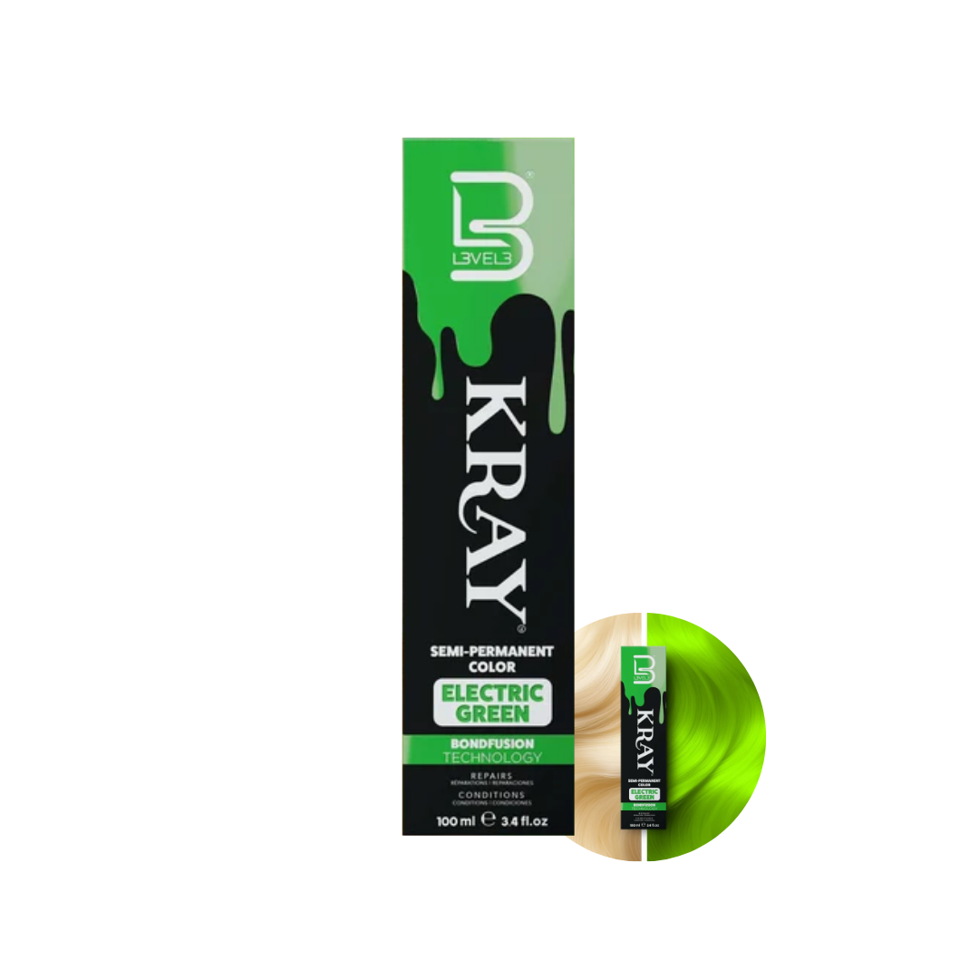 LEVEL3 KRAY - Полуперманентна Боя за Коса с UV Защита, 100ml