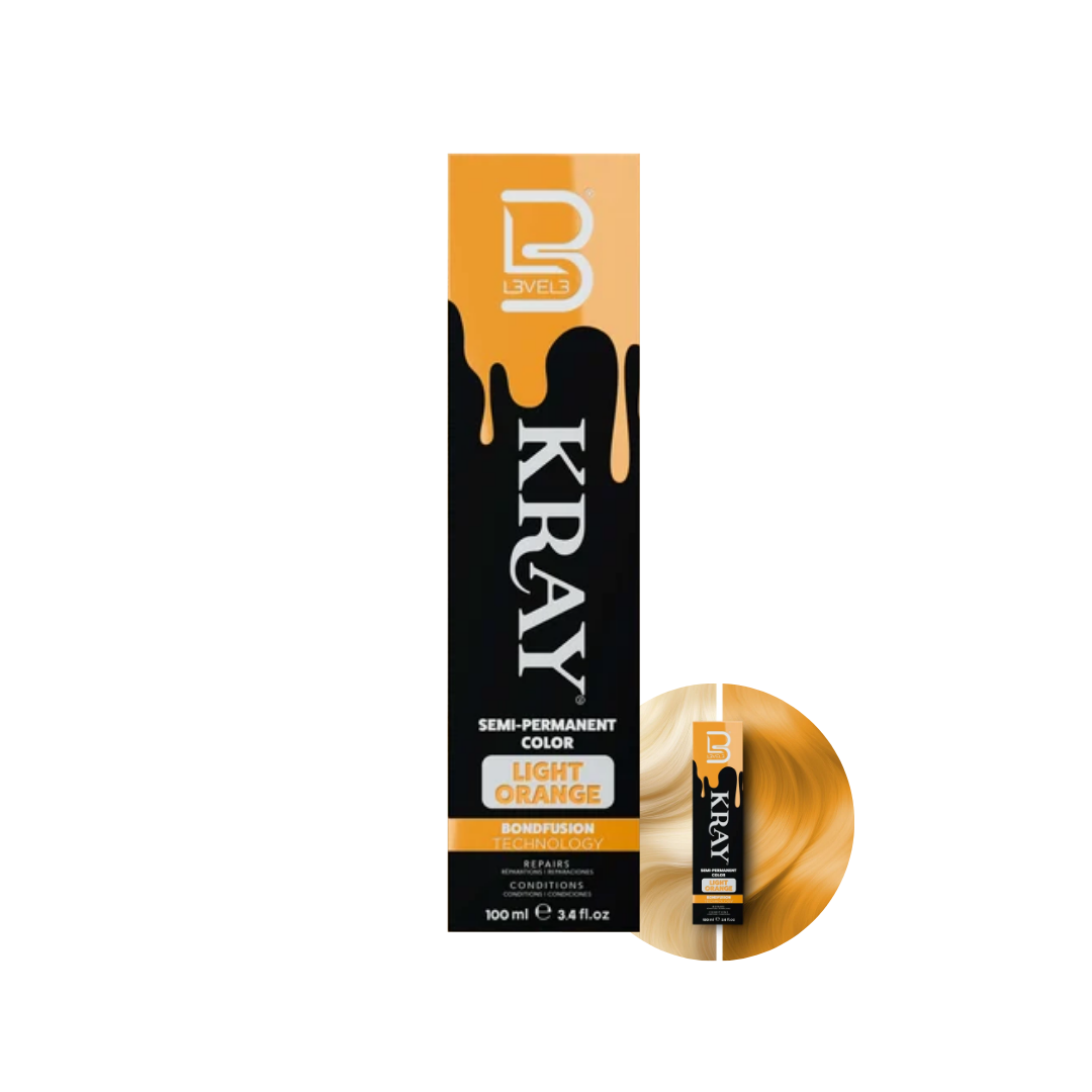 LEVEL3 KRAY - Полуперманентна Боя за Коса с UV Защита, 100ml
