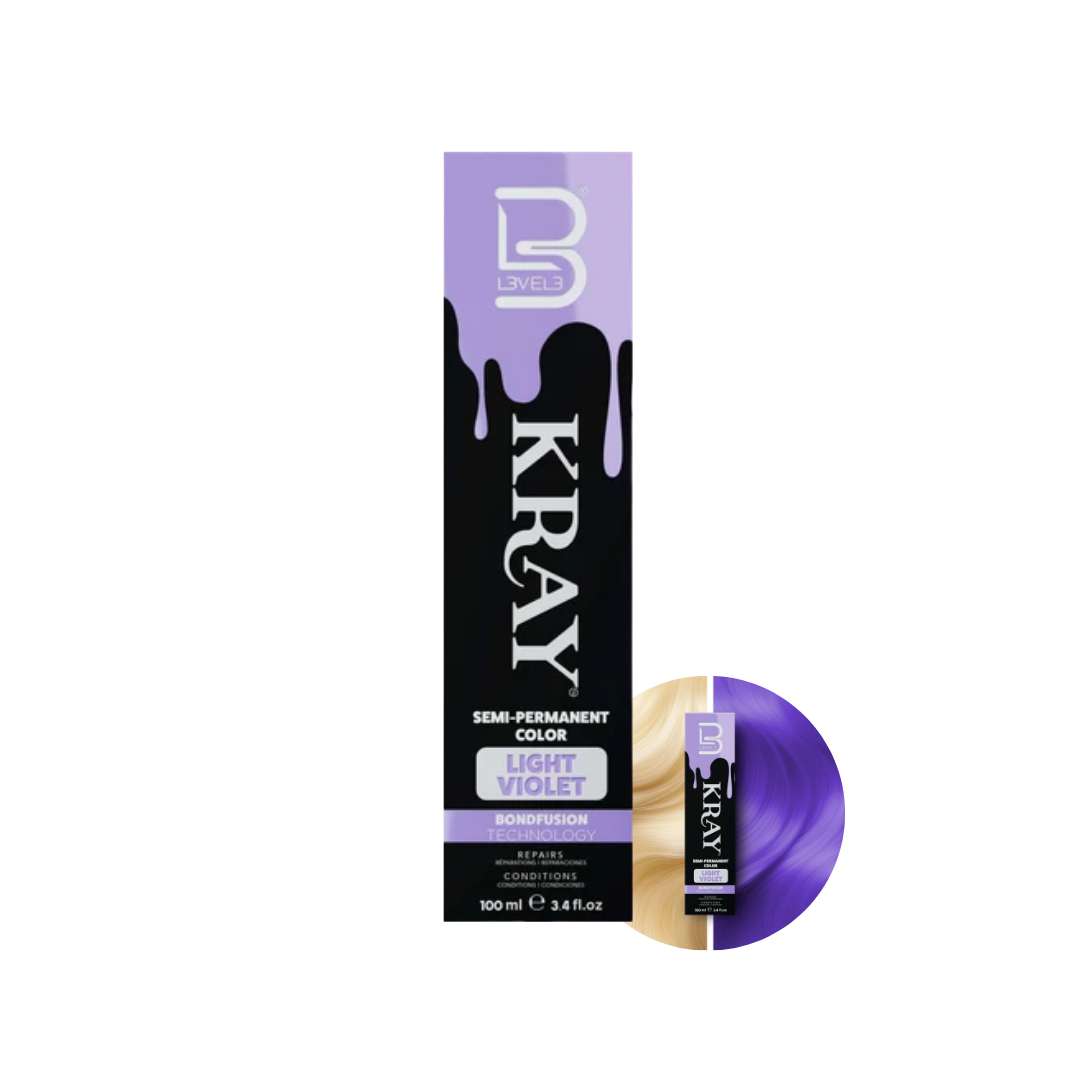 LEVEL3 KRAY - Полуперманентна Боя за Коса с UV Защита, 100ml
