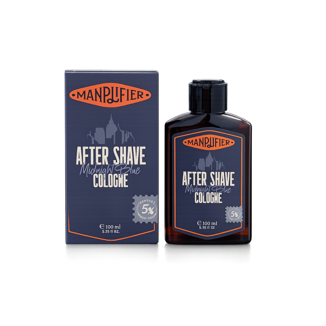 Manplifier Aftershave Cologne Midnight Blue 100ml