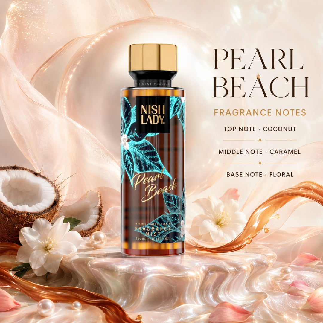 Nishlady Pearl Beach Спрей за Тяло 260ml