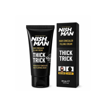 Nishman Thick Trick Hair Concealer 30ml - Крем за Плътност на Косата