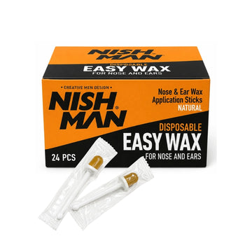 Nishman Easy Wax - Кола Маска за Нос и Уши (24бр)