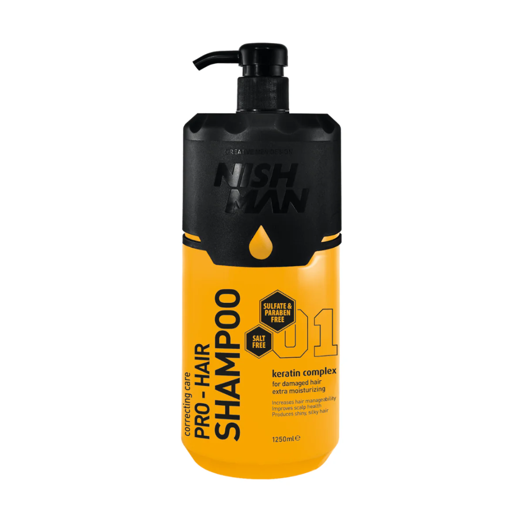 Nishman Pro-Hair Keratin Complex Шампоан - Без Сол и Парабени