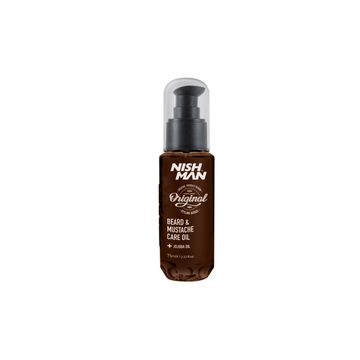 Nishman Масло за Брада и Мустаци - Подхранваща Грижа с 5 Масла, 75ml