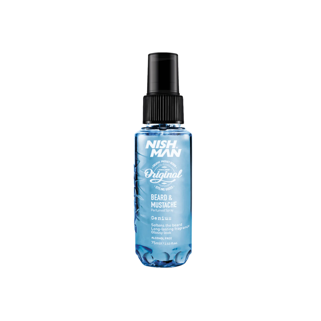 Nishman Парфюм за Брада и Мустаци - Без Алкохол, Adonis / Genius, 75ml