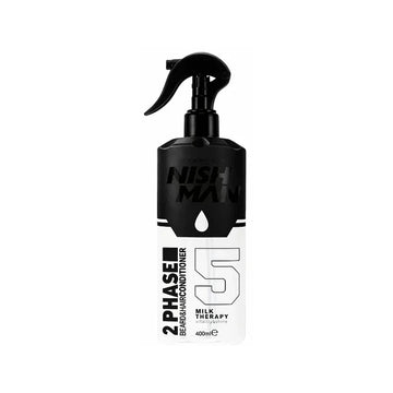 Nishman Двуфазен Балсам без Отмиване 05 Milk Therapy - Коса и Брада, 400ml