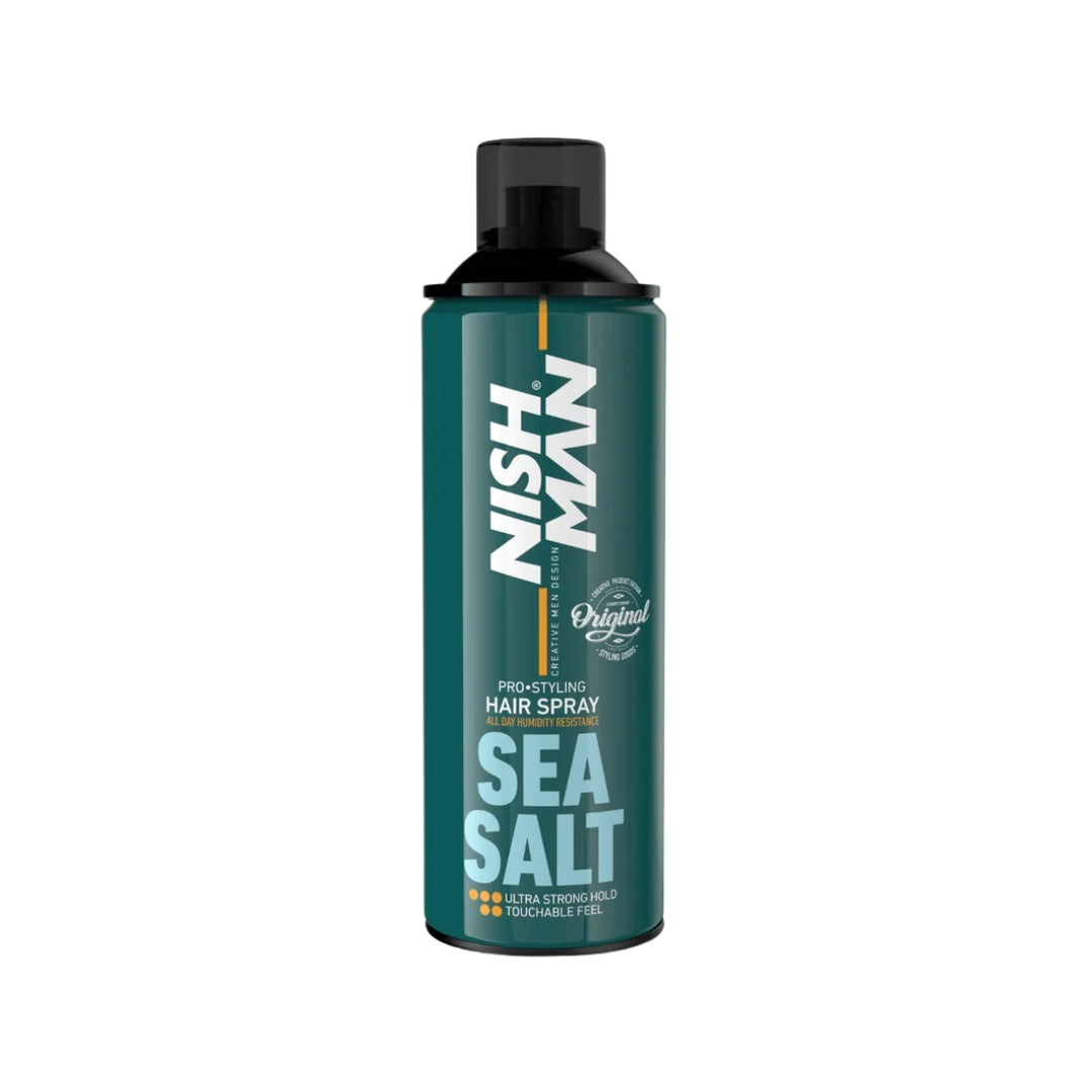 Nishman Max Hold Спрей с Морска Сол - Максимална Фиксация, 500ml