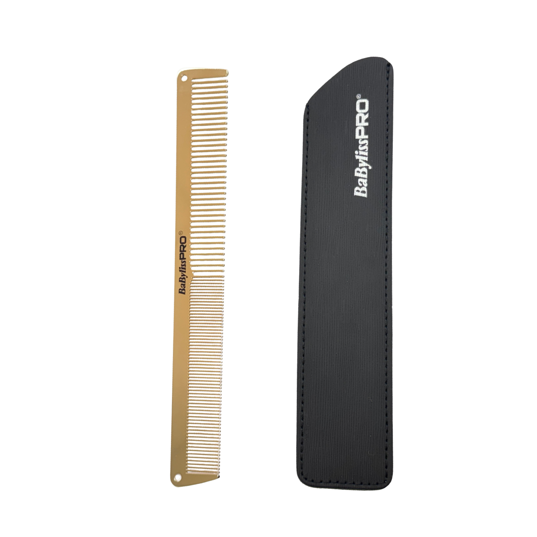 BaBylissPRO M3842E - Златен Метален Гребен