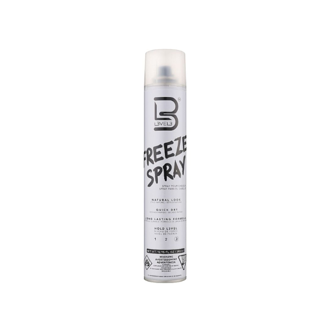 LEVEL3 Freeze Spray - Лак за Коса със Силна Фиксация, 400ml