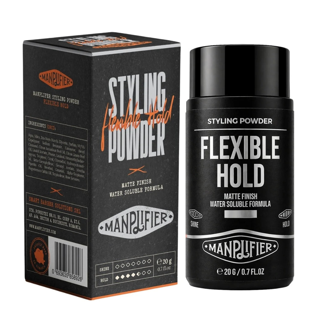 Manplifier Стайлинг Пудра Гъвкава Фиксация 20g