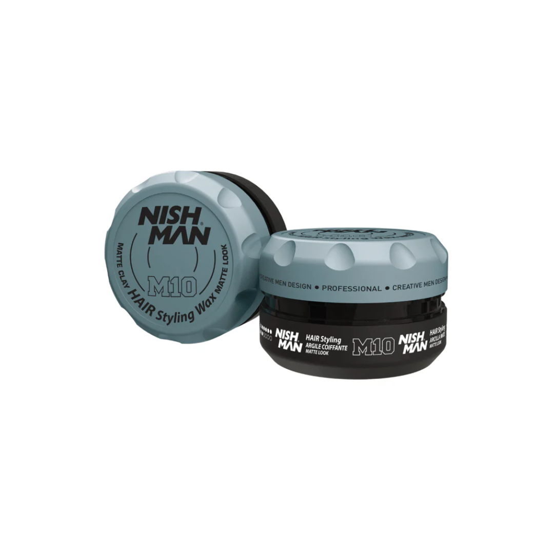 Nishman Матова Вакса за Коса - Силна Фиксация без Блясък, 100ml