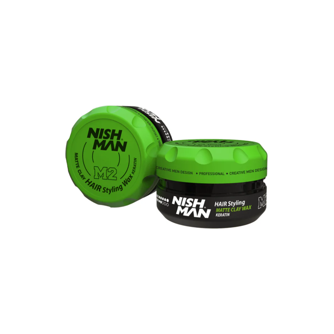 Nishman Матова Вакса за Коса - Силна Фиксация без Блясък, 100ml
