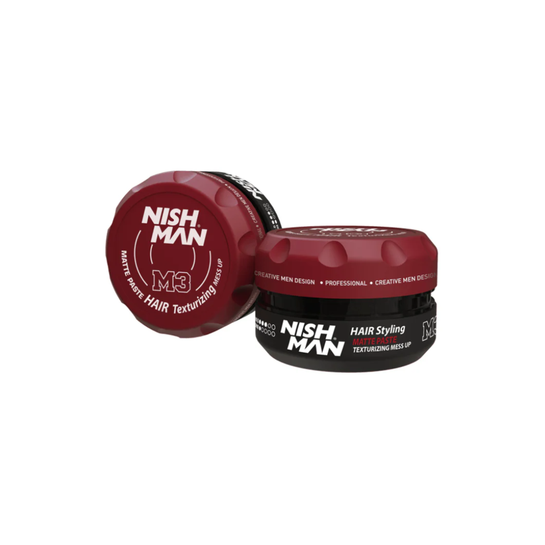 Nishman Матова Вакса за Коса - Силна Фиксация без Блясък, 100ml