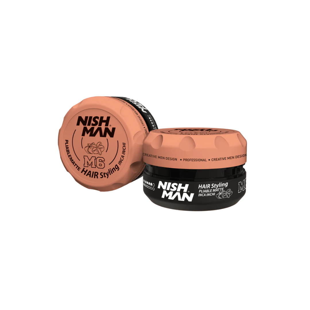 Nishman Матова Вакса за Коса - Силна Фиксация без Блясък, 100ml