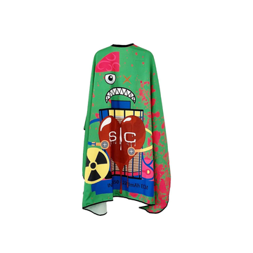 StyleCraft Radioactive Зелена Бръснарска Пелерина