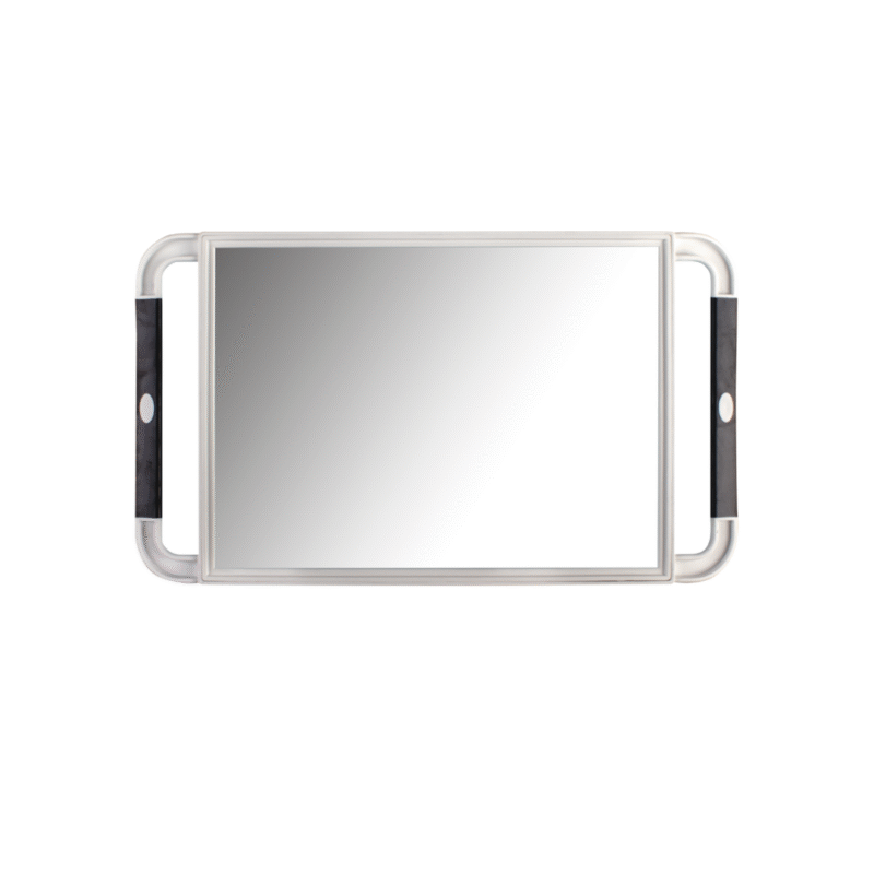 JRL VISTA MIRROR - ГОЛЯМО БЯЛО РЪЧНО ОГЛЕДАЛО С ДРЪЖКИ